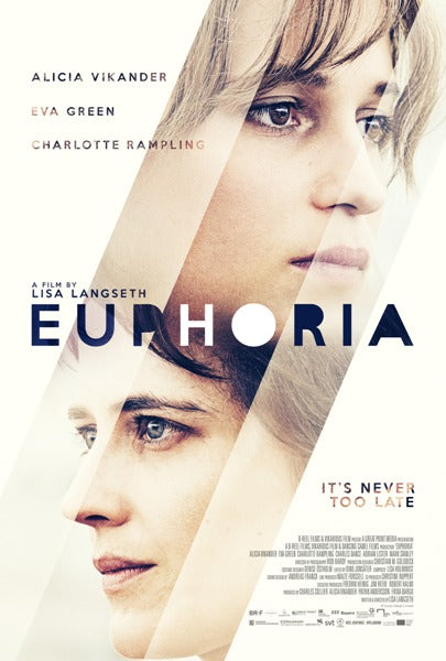 Euphoria Movie Poster Print showcasing vibrant colors and dynamic imagery.