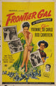Frontier Gal Movie Poster Print capturing the essence of classic Western cinema.