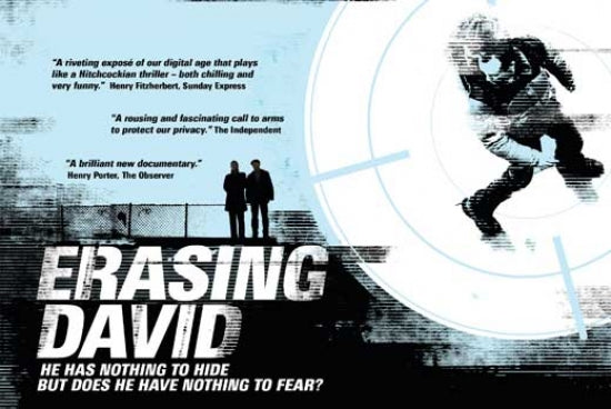 Erasing David Movie Poster Print showcasing captivating film visuals.