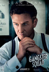 Gangster Squad Movie Poster Print featuring dramatic artwork from classic film.