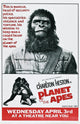 Planet of the Apes Movie Poster Print featuring iconic imagery