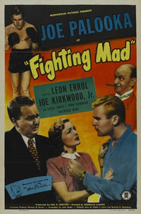 Joe Palooka in Fighting Mad Movie Poster Print, vibrant classic cinema art.