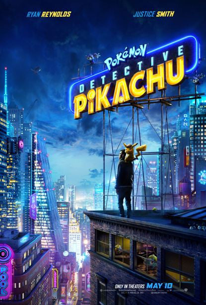 Pokemon Detective Pikachu Movie Poster Print - 11x17