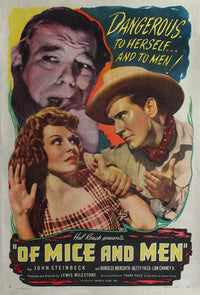 Of Mice and Men Movie Poster Print showcasing classic artwork.