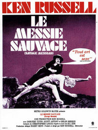 Savage Messiah Movie Poster Print featuring dramatic artwork.