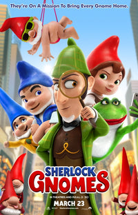 Sherlock Gnomes Movie Poster Print (11x17) | Posterazzi