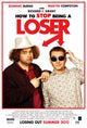 How to Stop Being a Loser Movie Poster Print featuring motivational design.