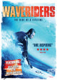 Waveriders Movie Poster Print showcasing vibrant ocean waves and surfing action.