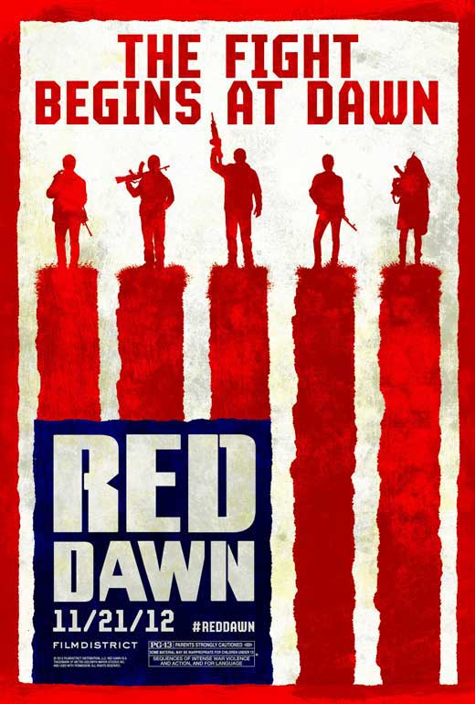 Red Dawn Movie Poster Print featuring iconic imagery from the film.