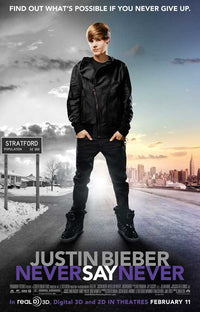 Justin Bieber: Never Say Never Movie Poster Print (27x40)
