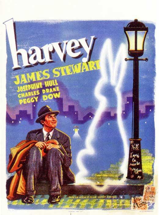 Harvey Movie Poster Print 11x17 - Vintage Charm for Any Space