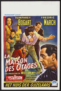 The Desperate Hours Movie Poster Print showcasing suspenseful film art.