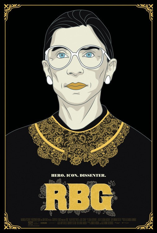 RBG Movie Poster Print (27x40) | Pop Culture Graphics