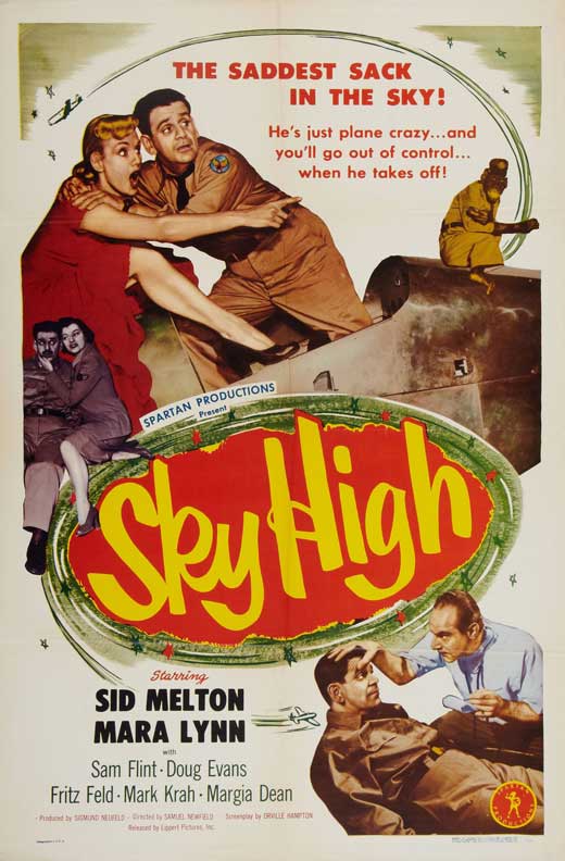 Sky High Movie Poster Print featuring vibrant colors and engaging design.