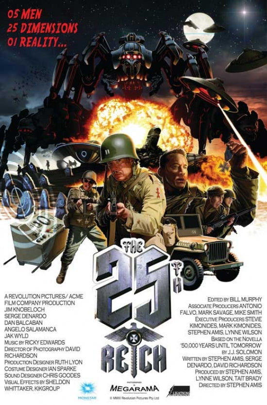 The 25th Reich Movie Poster Print showcasing alternate history theme.