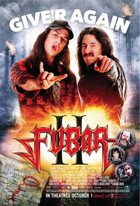 Fubar 2 Movie Poster Print showcasing vibrant colors and dynamic design.