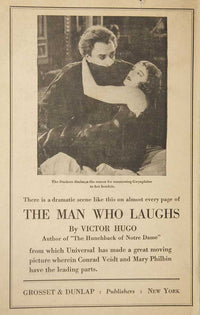 The Man Who Laughs Movie Poster Print showcasing classic cinema art.