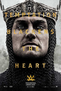 King Arthur: Legend of the Sword Movie Poster Print showcasing epic imagery.
