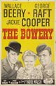 The Bowery Movie Poster Print showcasing classic cinema imagery.
