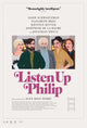 Listen Up Phillip Movie Poster Print featuring vibrant colors and dynamic design.
