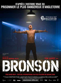 Bronson Movie Poster Print showcasing dramatic film art