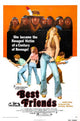 Best Friends Movie Poster Print featuring vibrant design celebrating friendship.