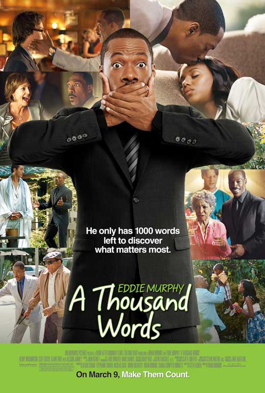 A Thousand Words Movie Poster Print showcasing captivating film visuals.