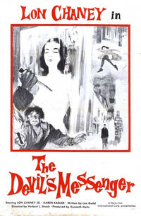 The Devil's Messenger Movie Poster Print showcasing dark and thrilling imagery.