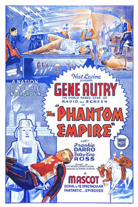 The Phantom Empire Movie Poster Print, vintage film artwork.