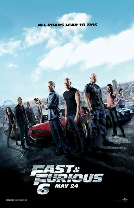 Fast & Furious 6 Movie Poster Print (11x17) - Item # MOVAB30015