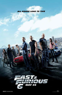 Fast & Furious 6 Movie Poster Print (11x17) - Item # MOVAB30015