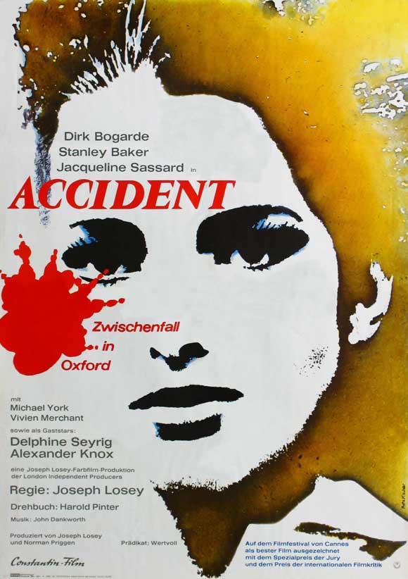 Accident Movie Poster Print showcasing dramatic cinematic artwork.