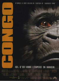 Congo Movie Poster Print showcasing adventure and exploration.