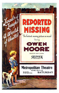 Reported Missing Movie Poster Print featuring cinematic drama and intrigue.