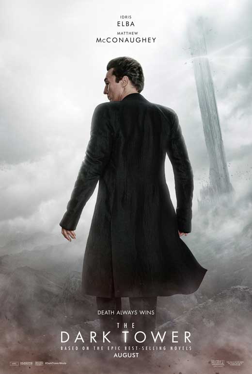 The Dark Tower Movie Poster Print showcasing thrilling fantasy art.
