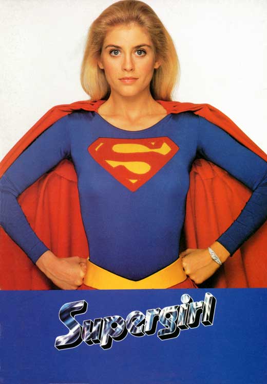 Supergirl Movie Poster Print showcasing the iconic superheroine