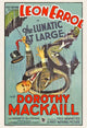 The Lunatic at Large Movie Poster Print, classic cinema art.