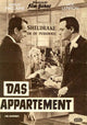 The Apartment Movie Poster Print featuring iconic film imagery.