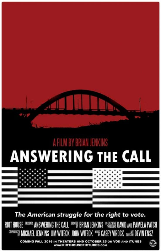 Answering the Call Movie Poster Print showcasing vibrant artwork.