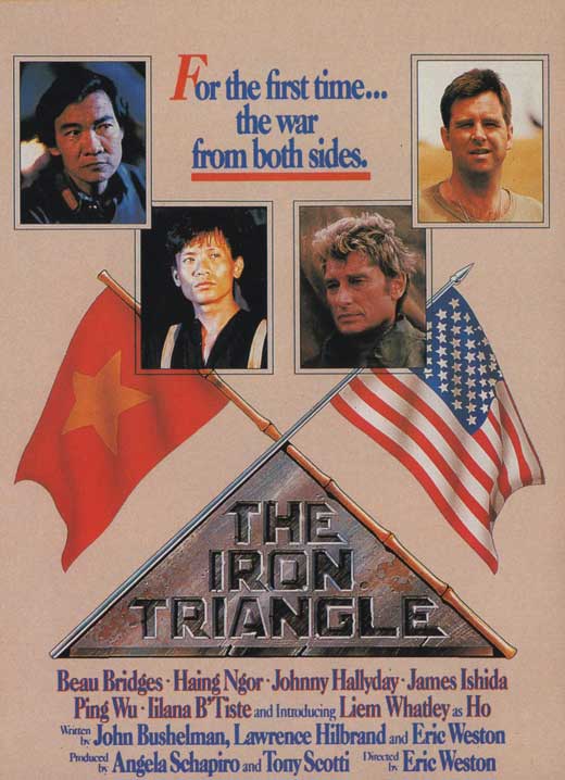 The Iron Triangle Movie Poster Print featuring dramatic imagery.