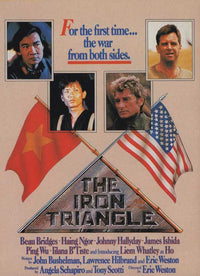 The Iron Triangle Movie Poster Print featuring dramatic imagery.
