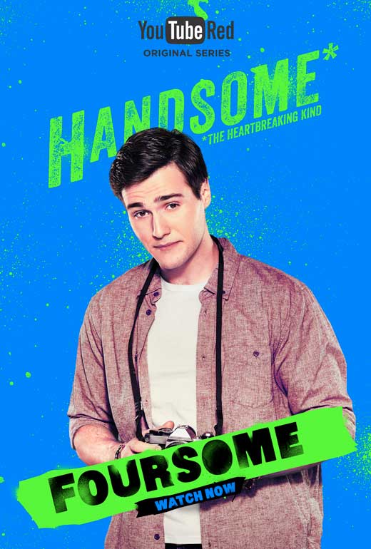 Foursome Movie Poster Print showcasing vibrant cinematic artwork.