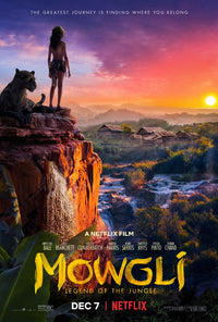 Mowgli Movie Poster Print showcasing vibrant jungle adventure.