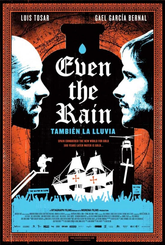 Even the Rain movie poster print showcasing dramatic artwork.