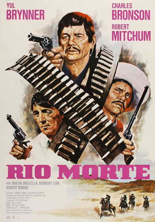 Villa Rides Movie Poster Print showcasing classic cinema art