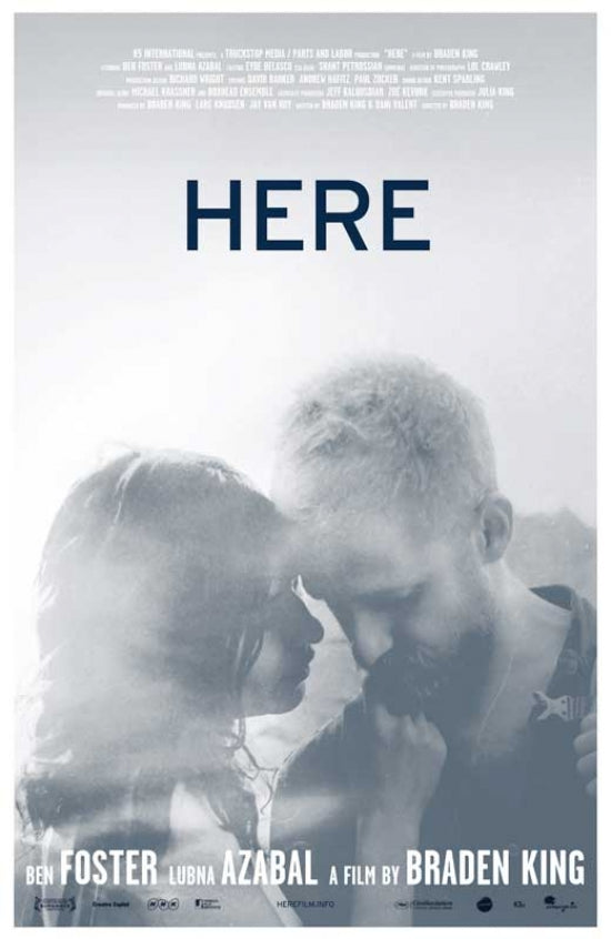 Here Movie Poster Print showcasing cinematic artwork for home decor.