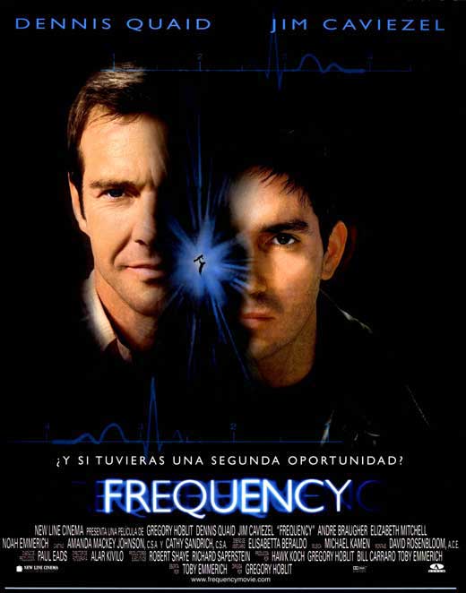 Frequency Movie Poster Print showcasing dramatic imagery.