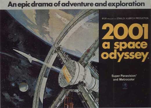 2001: A Space Odyssey Movie Poster Print for home decor.