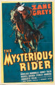 The Mysterious Rider Movie Poster Print for home decor