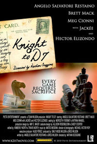 Knight to D7 Movie Poster Print showcasing chess strategy.